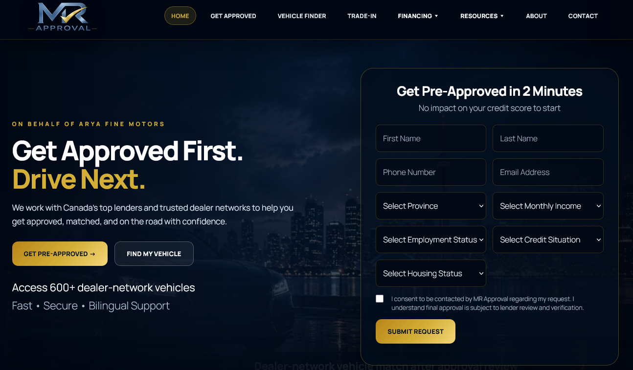 Mr Approval dealership